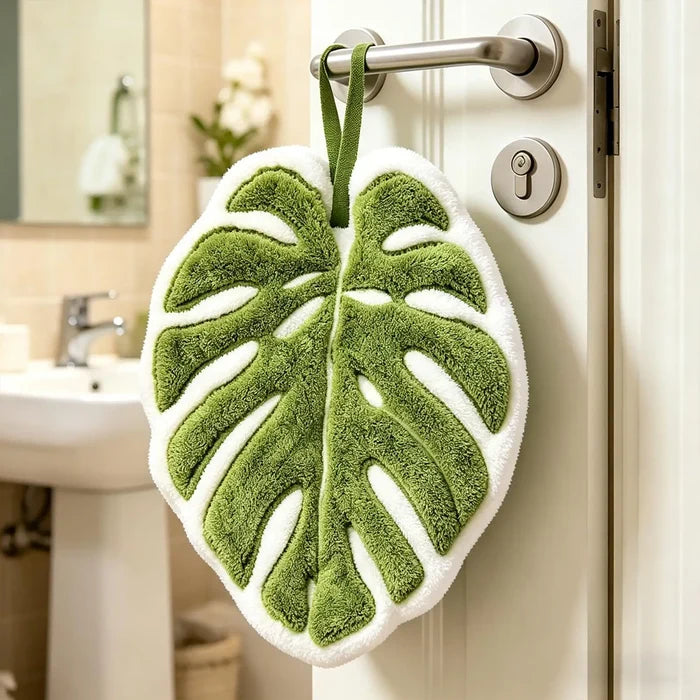 Leaves Hand Towels Soft