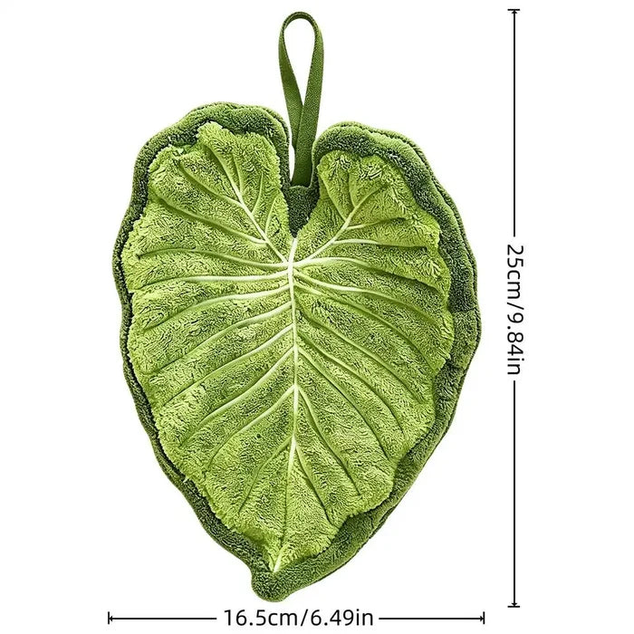 Leaves Hand Towels Soft