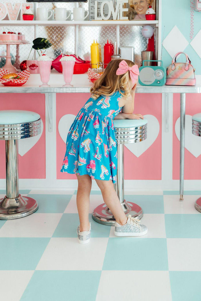 Let the Good Times Roll Tank Twirl Dress-Mila & Rose ®