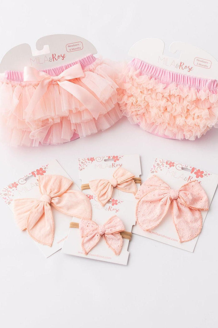 Light Pink Ruffle Tutu Bloomer-Mila & Rose ®