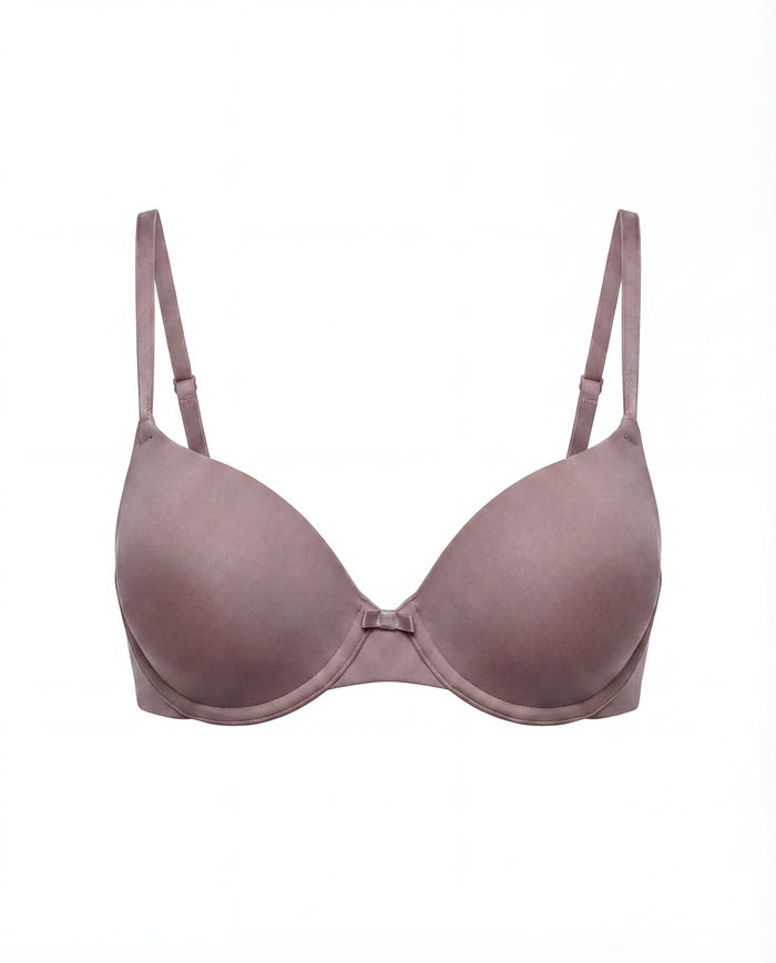 Lightly padded seamless underwire T-shirt bra