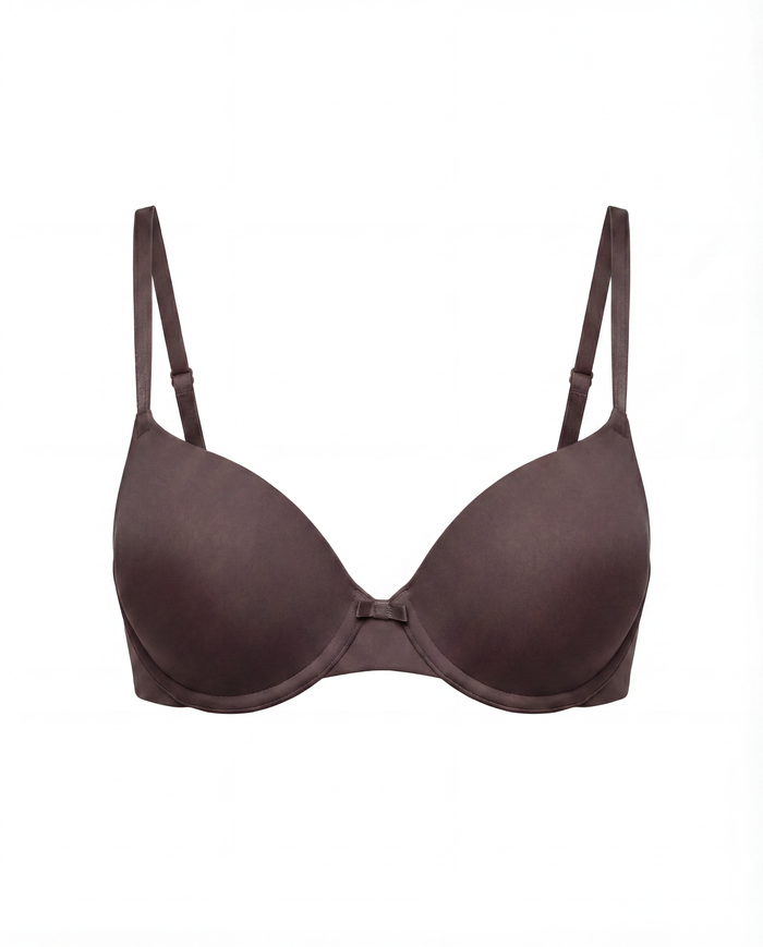 Lightly padded seamless underwire T-shirt bra