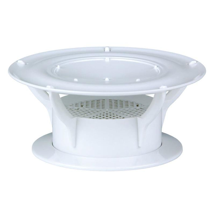 White Lippert 360 Siphon Vent 389381 - Assembled View | United RV Parts