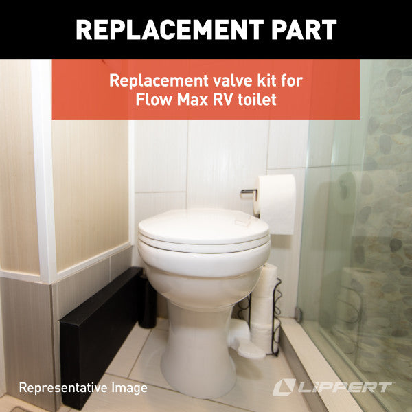 Flow Max RV Toilet Replacement Part - Bathroom Installation | United RV Parts