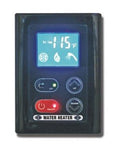 Black Girard 2GWH-9 Water Heater Control Panel - Front View | United RV Parts
