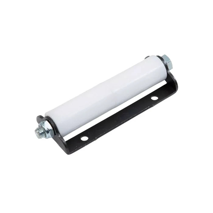 White Lippert J-38 Slide Out Roller 320500 - Angled View | United RV Parts
