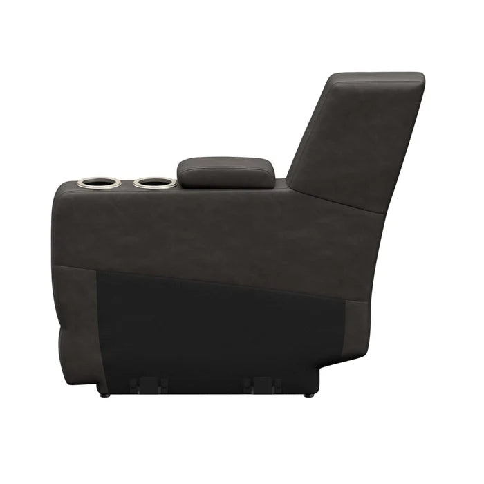 Charcoal McCoy Thomas Payne Seismic RV Theater Seating 5" Center Console - Opposite Side Profile | United RV Parts