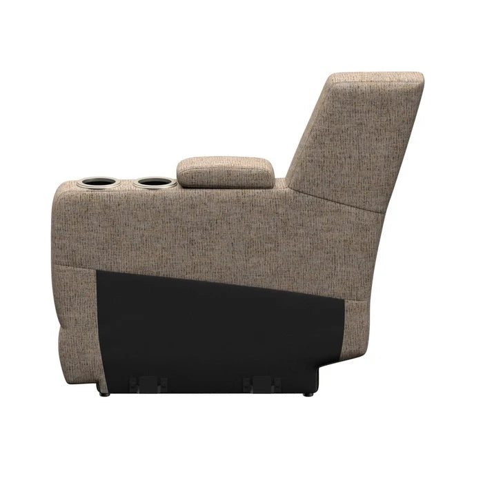Dellmead Woven Polyester Thomas Payne Seismic RV Center Console - Front View with Dual Cupholders Visible | United RV Parts