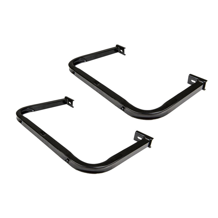 Black Metal Thomas Payne Jackknife Sofa Leg Kit 364582 - Top View | United RV Parts