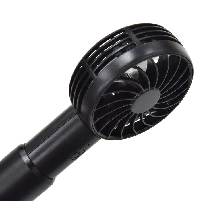 Black Thomas Payne Portable RV Fan - Fan Head Close-Up Detail | United RV Parts