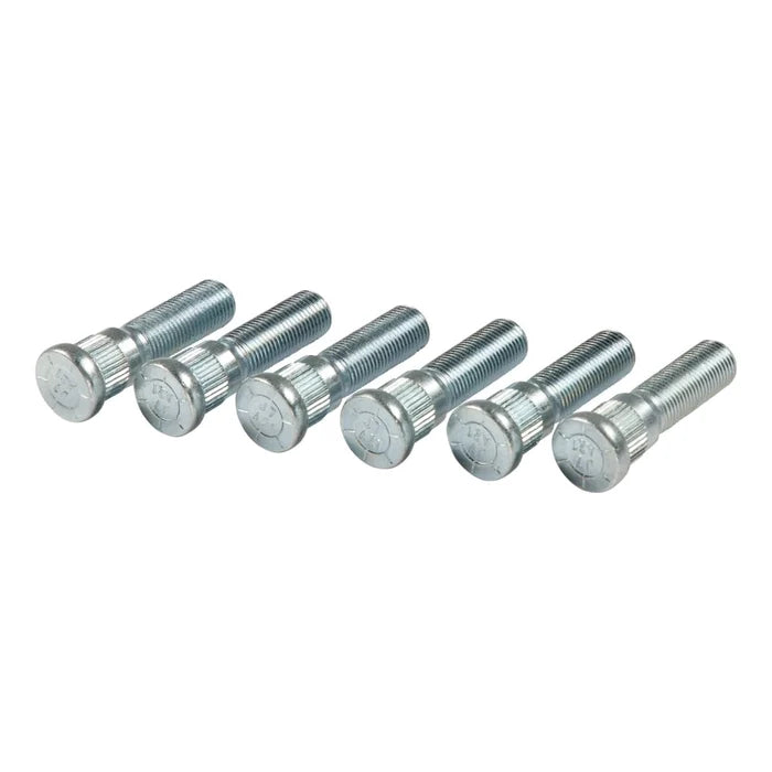 Zinc-Plated Steel Lippert Wheel Studs 1/2-20 Thread - Product View 6-Pack | United RV Parts