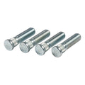 Zinc-Plated Lippert Trailer Axle Wheel Lug Studs 9/16"-18 Thread 4-Pack - Angled View | United RV Parts