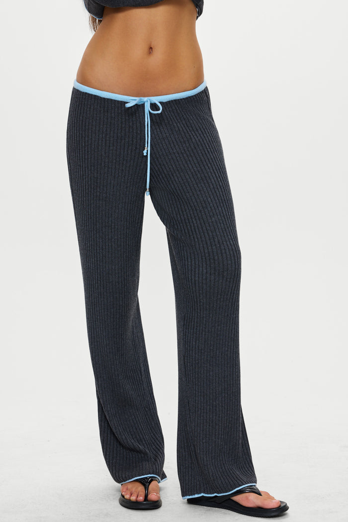 Lochlin Knit Pants- Stone