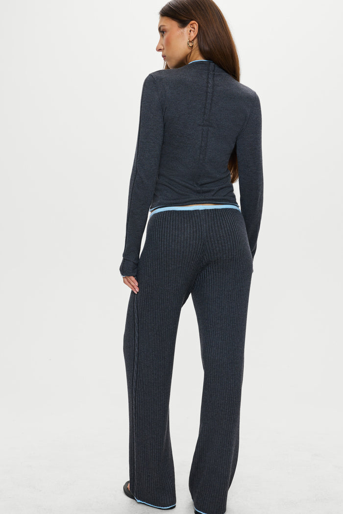 Lochlin Knit Pants- Stone