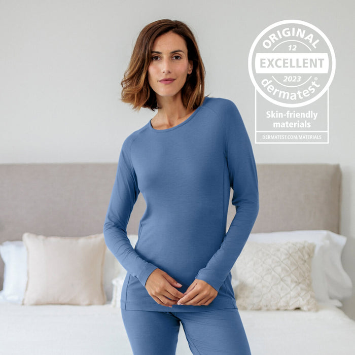eczema pajama || Ocean blue