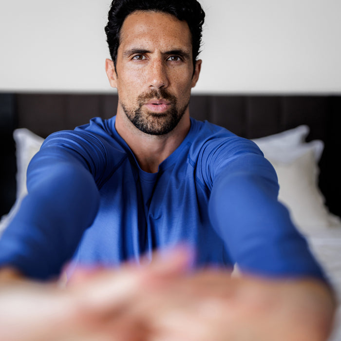 Recovery pajama long sleeve || Azure blue