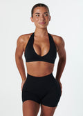 LUXE HALTER - BLACK