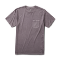 Gray t-shirt with a pocket on a white background