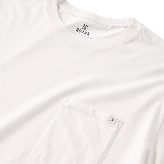Roark's Made To Fade Short Sleeve Tee - Washed Off White featured product image. Shop the official Roark store now.