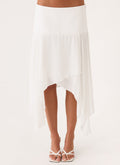 Madi Midi Skirt - White