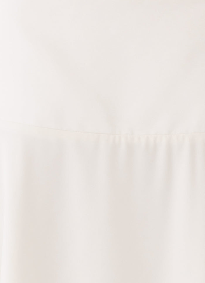 Madi Midi Skirt - White