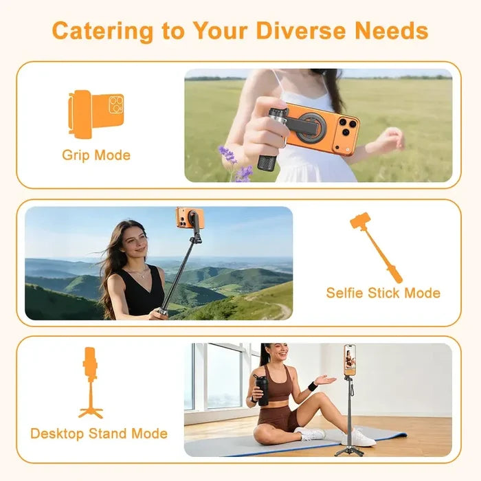 Magnetic Extendable Selfie Stick