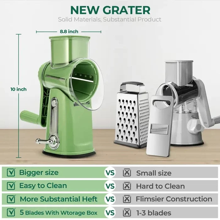 Manual Rotary Cheese Grater