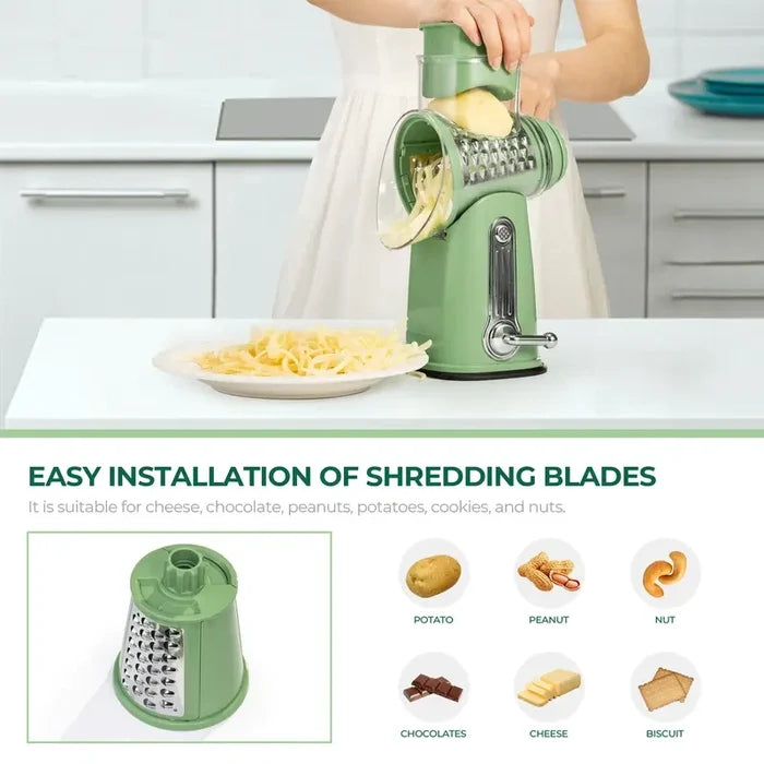Manual Rotary Cheese Grater