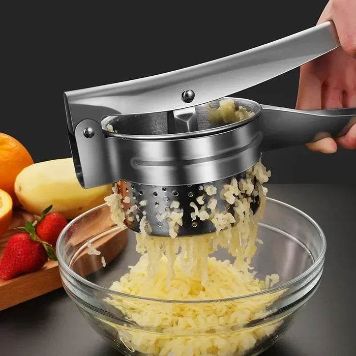 Masher Rice Press Mashed Potatoes Stainless Steel Crushing Puree