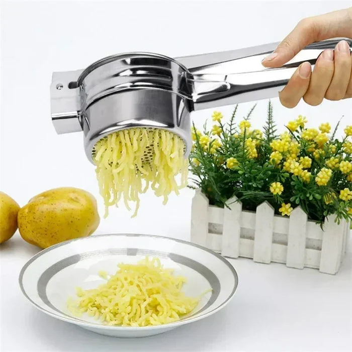 Masher Rice Press Mashed Potatoes Stainless Steel Crushing Puree