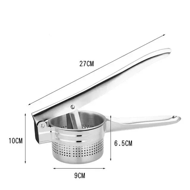 Masher Rice Press Mashed Potatoes Stainless Steel Crushing Puree
