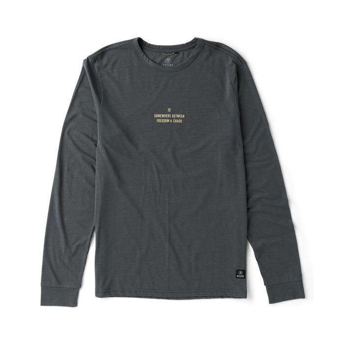 Long-sleeved active shirt designed for adventure and travel by Roark