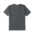 Grey active shirt with details of durable sleeves perfect for adventure and outdoor activities by Roark.