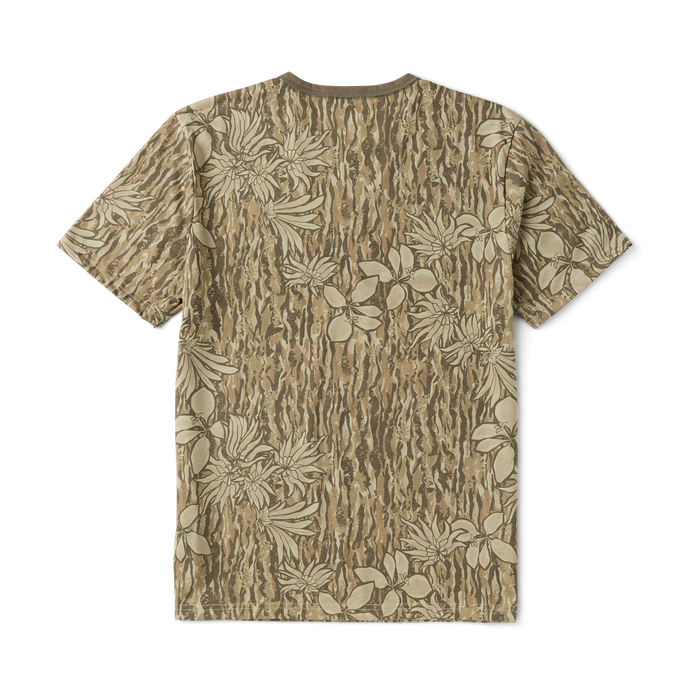 Patterned active shirt featuring unique motifs, ideal for outdoor and adventure activities by Roark.