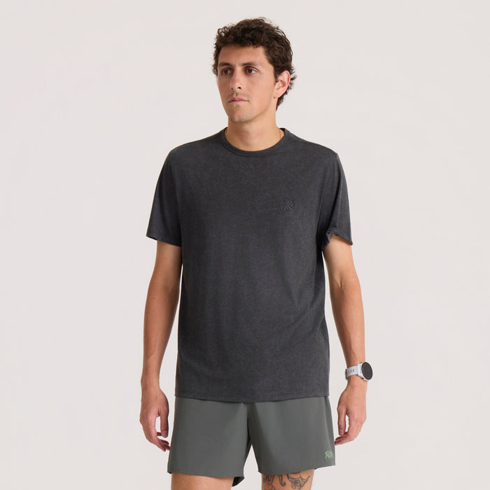 Mathis Active Short Sleeve Tee - Onyx