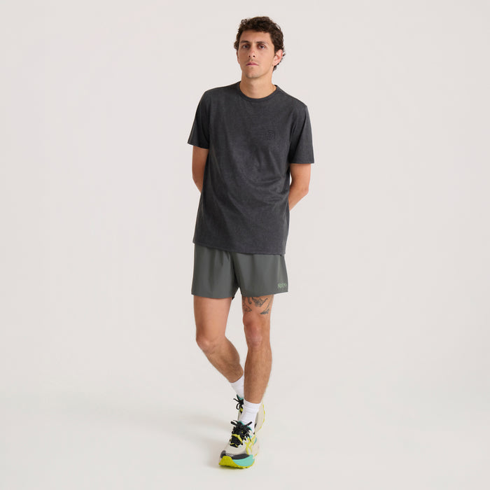 Mathis Active Short Sleeve Tee - Onyx