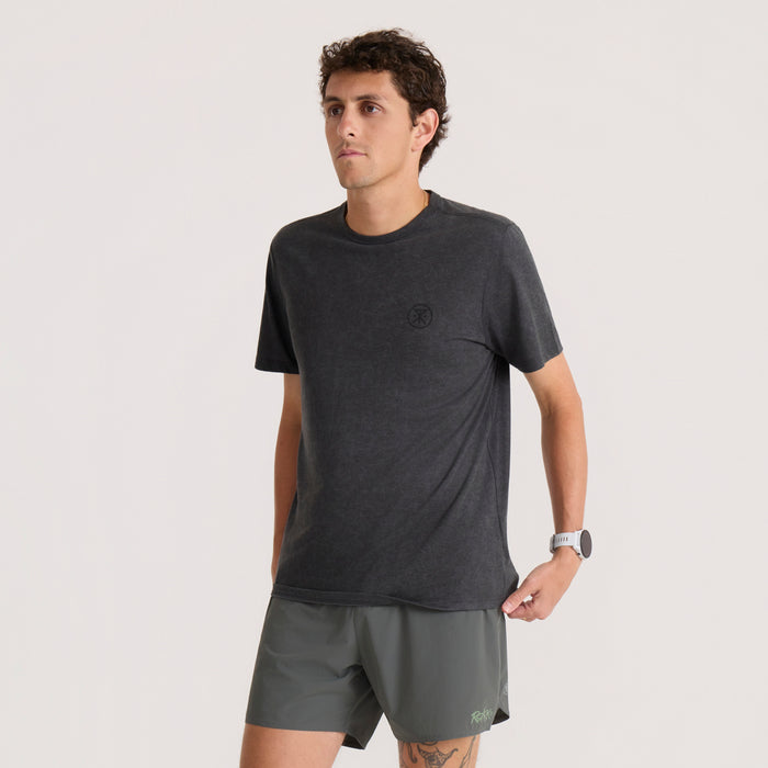 Mathis Active Short Sleeve Tee - Onyx