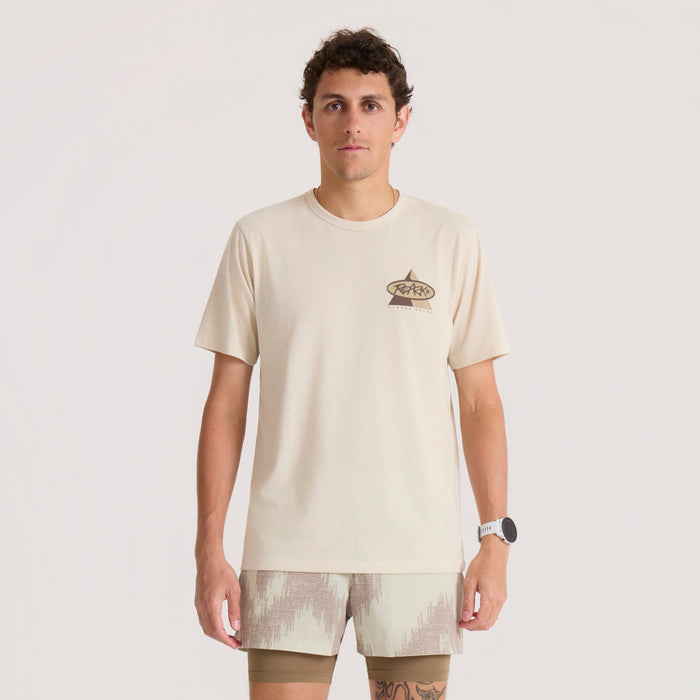 Mathis Active Short Sleeve Tee - Sand