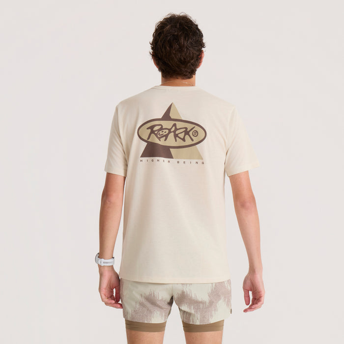 Mathis Active Short Sleeve Tee - Sand