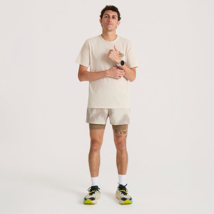 Mathis Active Short Sleeve Tee - Sand