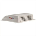 White MaxxAir Mini Vent 10.5 Inch Manual RV Vent - Side View | United RV Parts