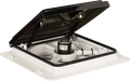 Smoke MaxxAir MaxxFan 4-Speed RV Vent - Open Interior View | United RV Parts