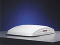 White MaxxAir MaxxFan Deluxe 10-Speed Roof Vent - Closed Front View | United RV Parts
