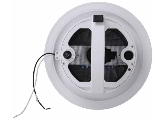 White MaxxAir Maxxfan Plus Interior View with LED Light and Screen | United RV Parts