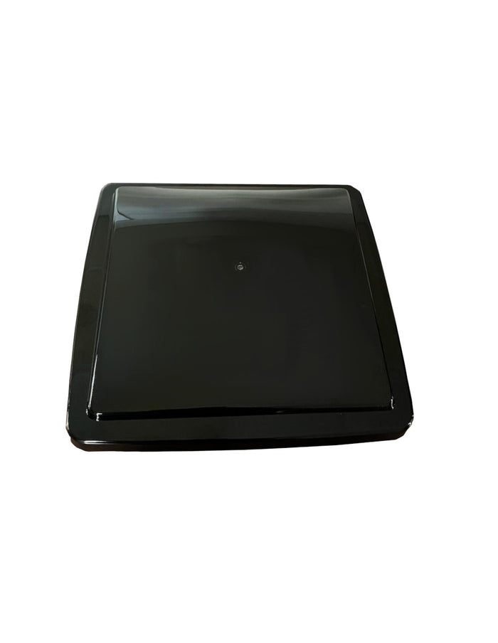 Black MaxxAir Maxxfan Plus Replacement Vent Lid - Top View | United RV Parts