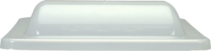 White Plastic MaxxAir RV Roof Vent - Side Profile | United RV Parts
