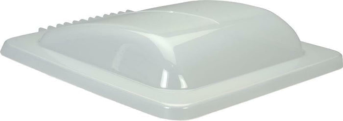 White Plastic MaxxAir RV Roof Vent - Three Quarter Angle | United RV Parts