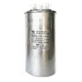 Silver Aluminum Dometic Brisk II AC Capacitor 60/5 MFD - Front View | United RV Parts