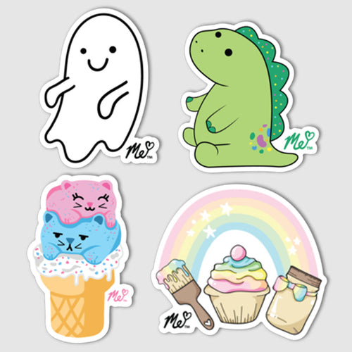 "ME Classics" Vinyl Decal Set of 4