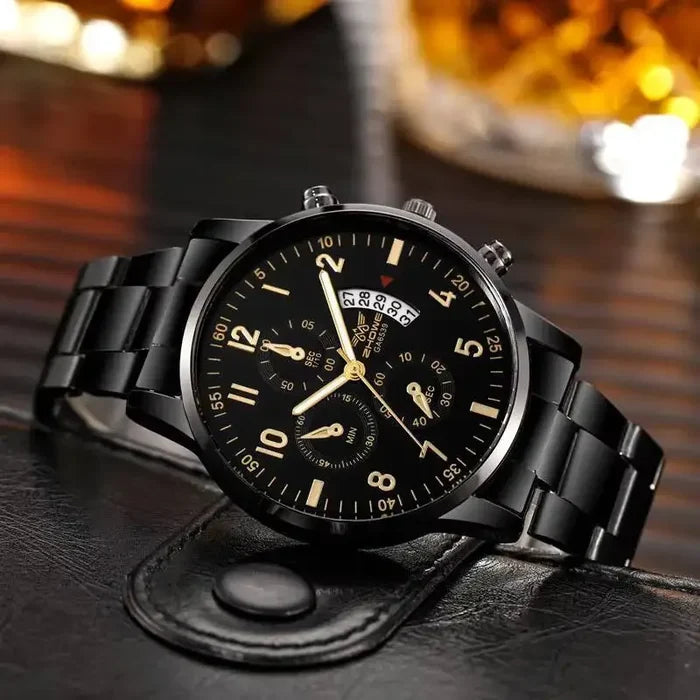 Men Calendar Quartz Watch